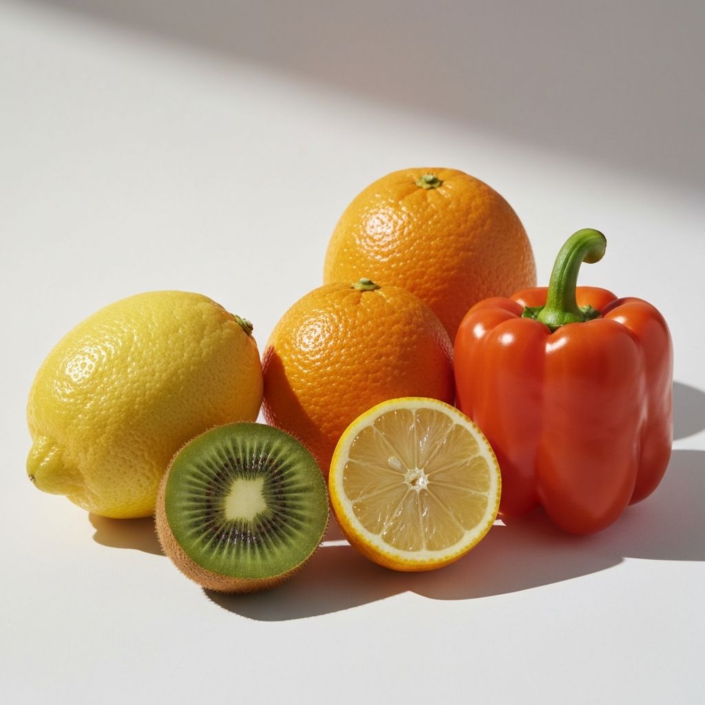 Citrus fruits and vitamin C sources